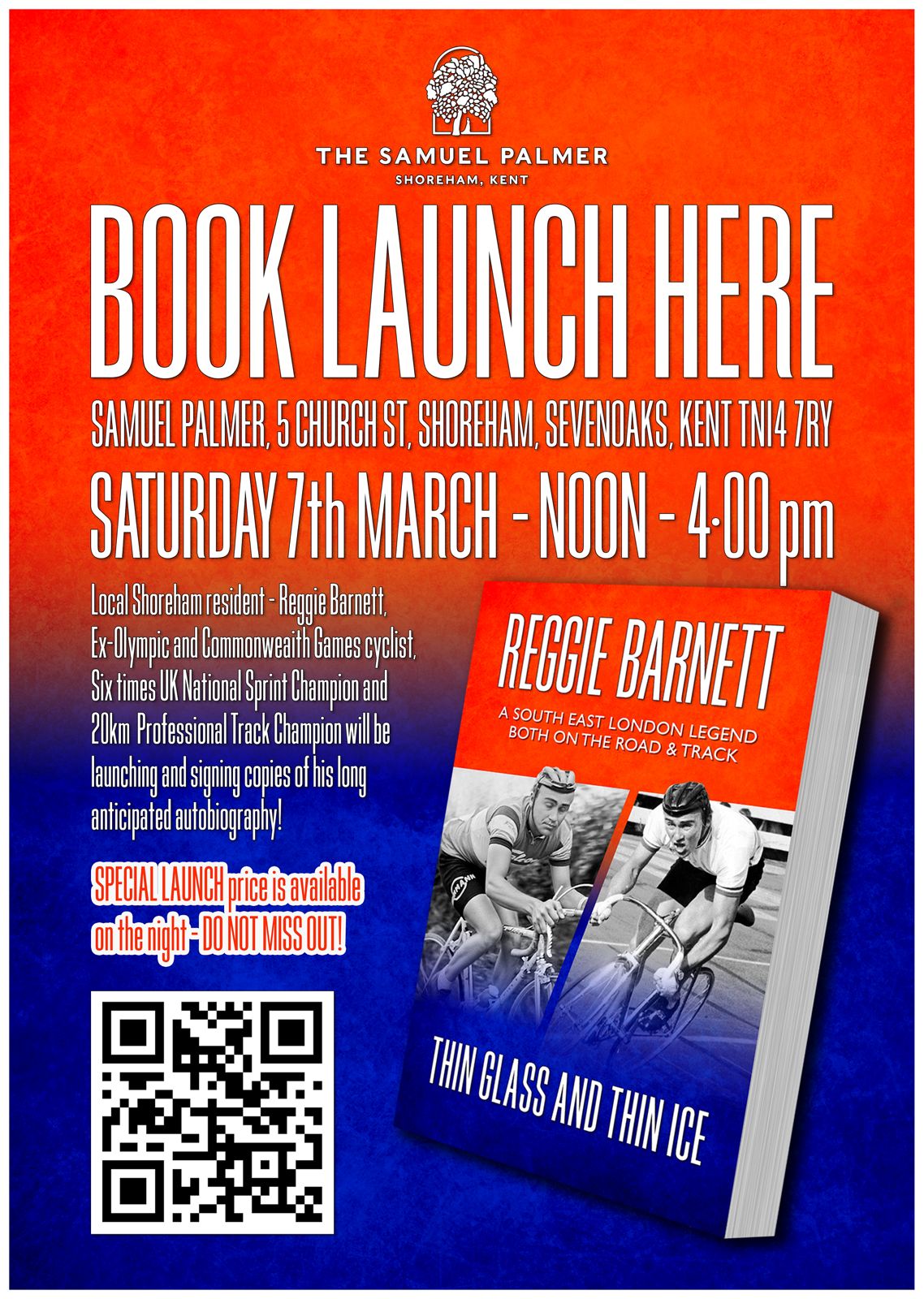 Samuel Palmer Book Launch - Reggie Barnett